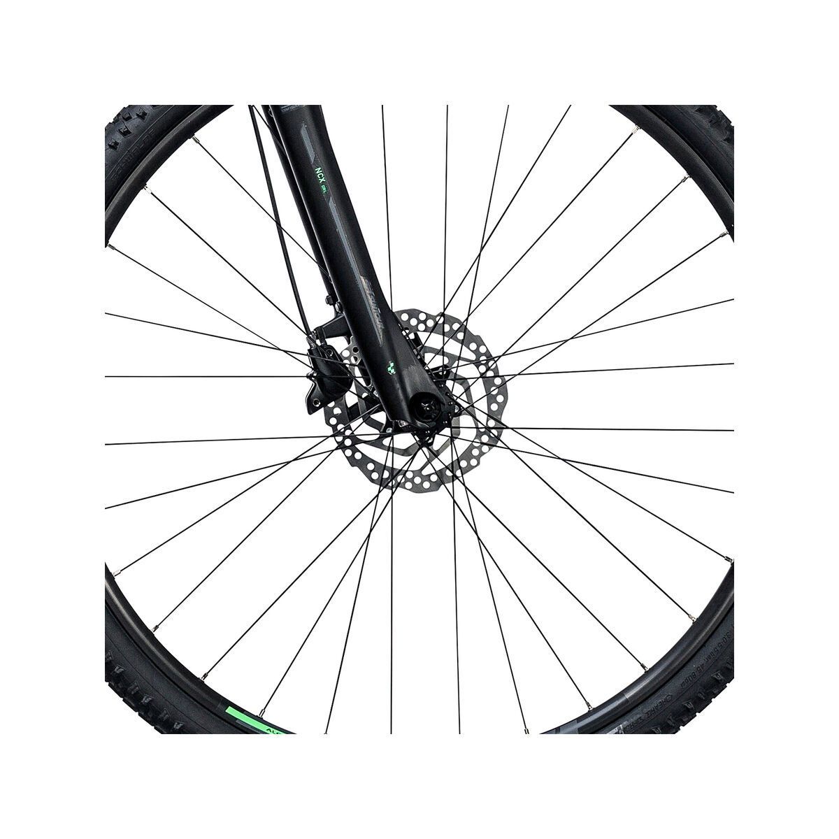 Cube Cross Trapeze, black´n´flashgreen - Bild 2