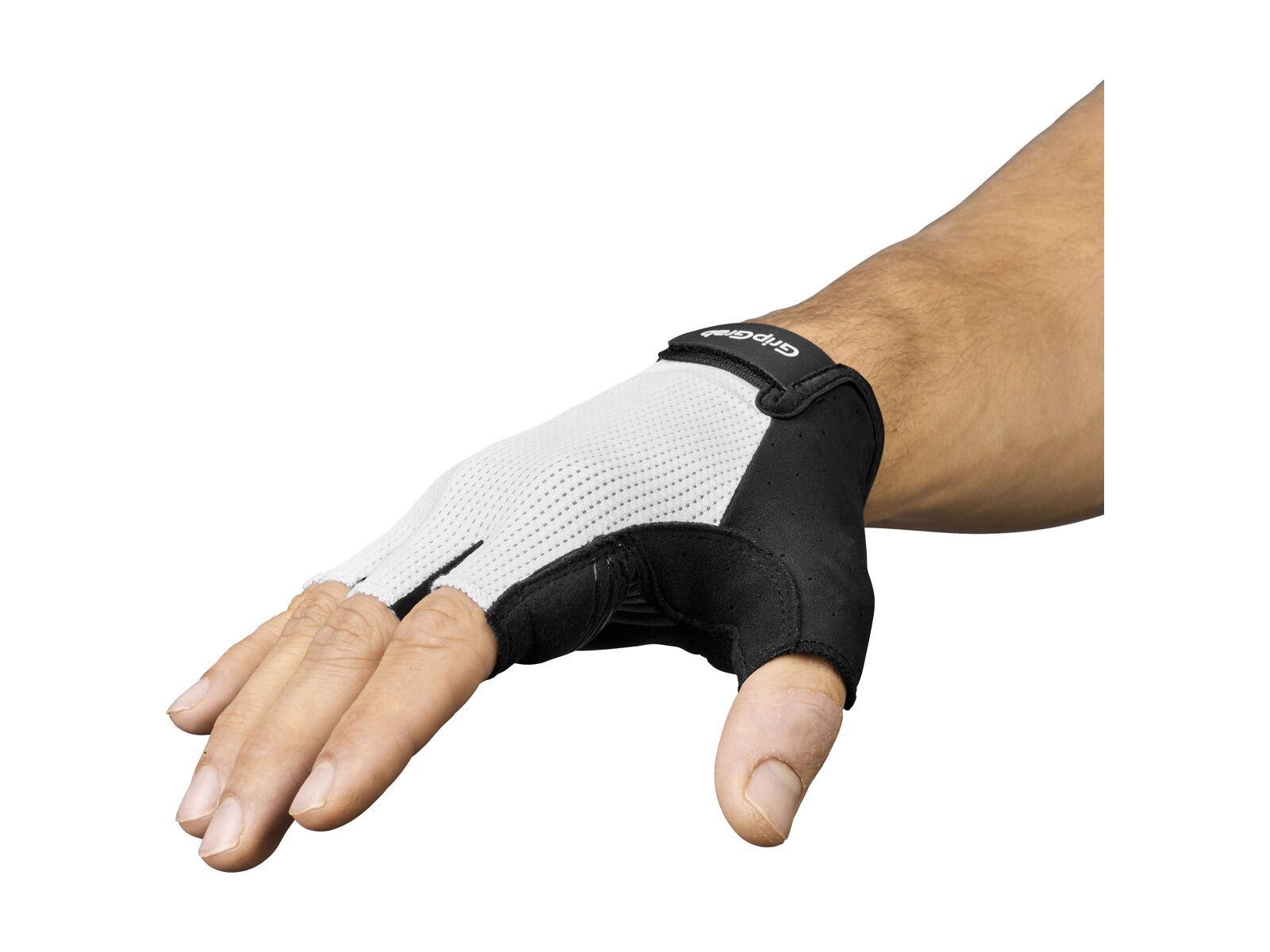 GripGrab EXPLR Padded Short Finger Summer Gloves, white - Bild 5