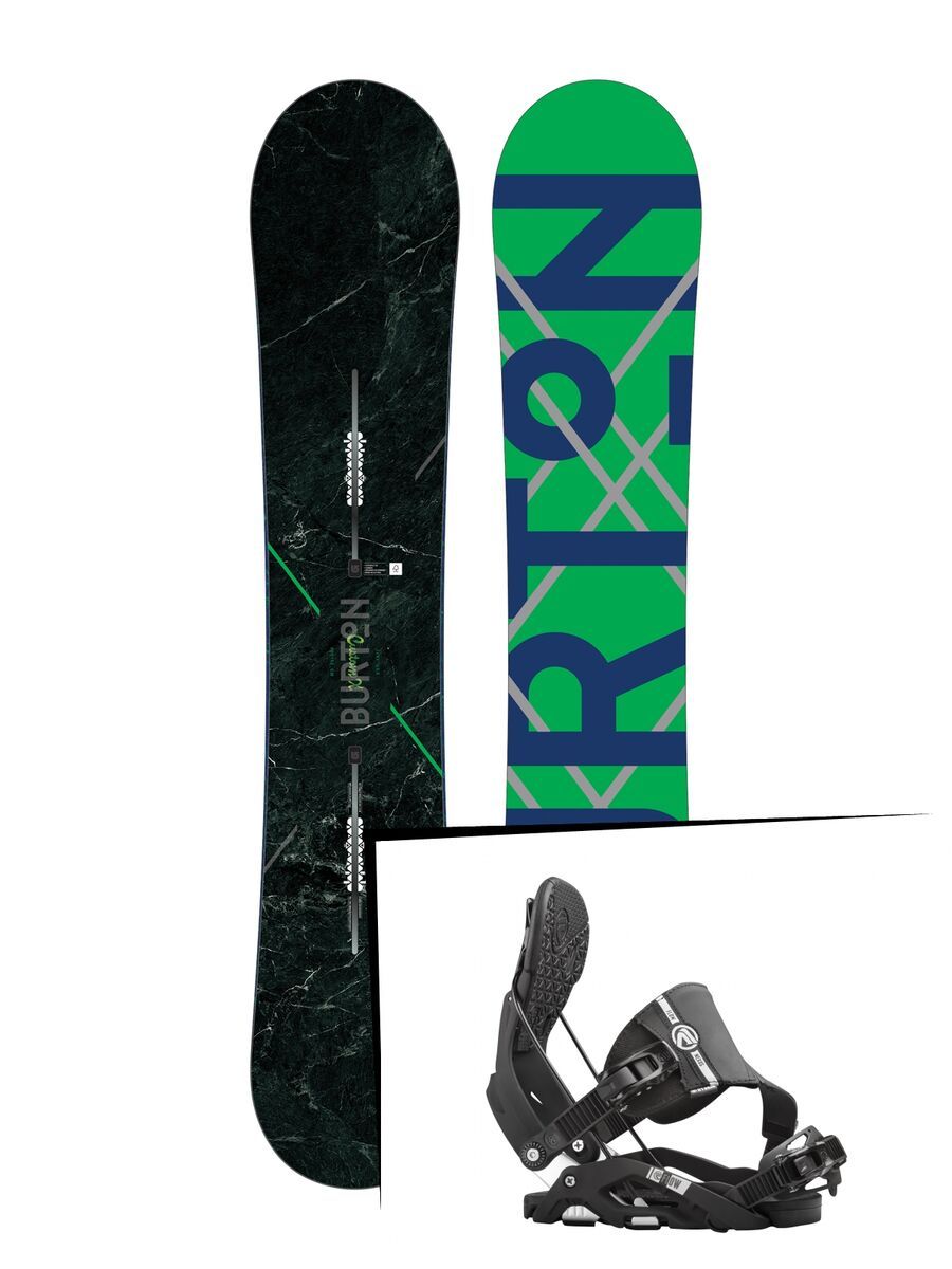 Set: Burton Custom X 2017 + Flow Nexus Hybrid (1513166S) - Bild 1