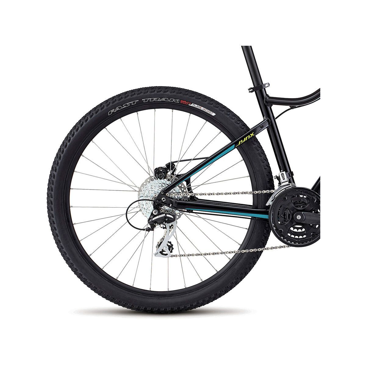 Specialized Jynx 650B, gloss tarmac black/hyper green/turquoise - Bild 4