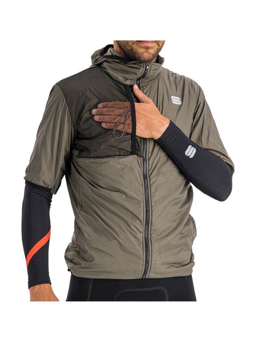 Sportful Supergiara Puffy Short Sleeve, beetle - Bild 8