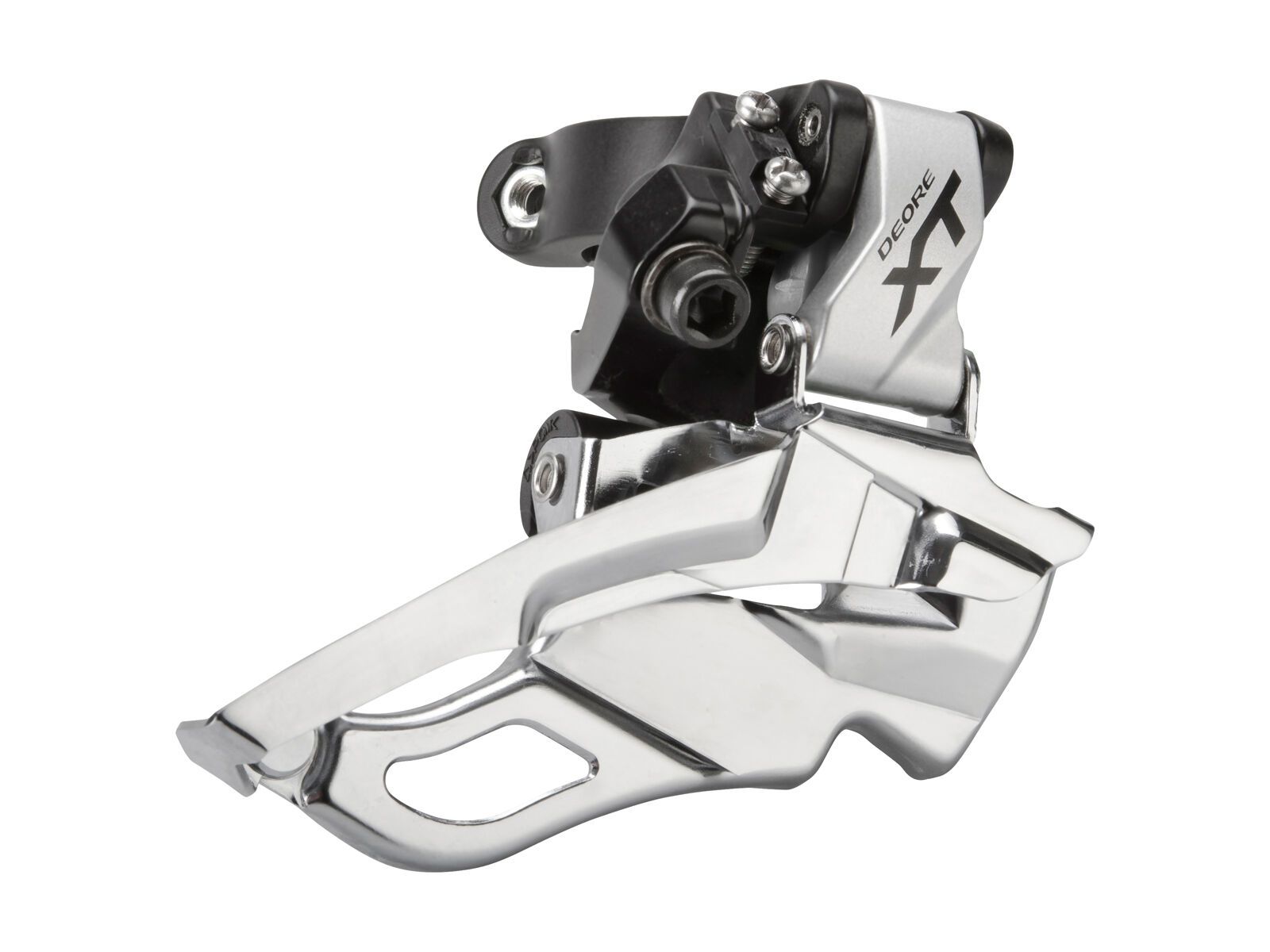 Shimano Deore XT FD-M781 3x10 Down Swing - Top-Pull, silber - Bild 1