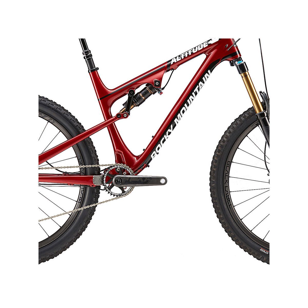 Rocky Mountain Altitude 799 MSL, gloss lava red/black/white - Bild 3