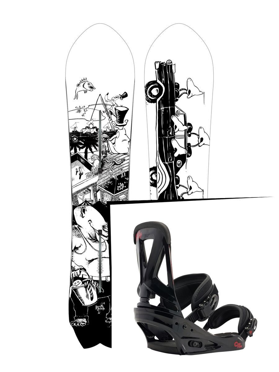 Set: Burton Fish 2017 +  Custom (1464181S) - Bild 1