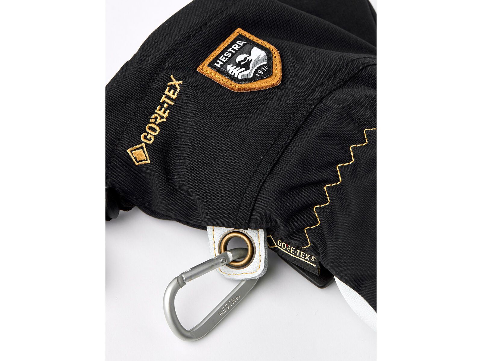 Hestra Army Leather Gore-Tex 5 Finger, black - Bild 3