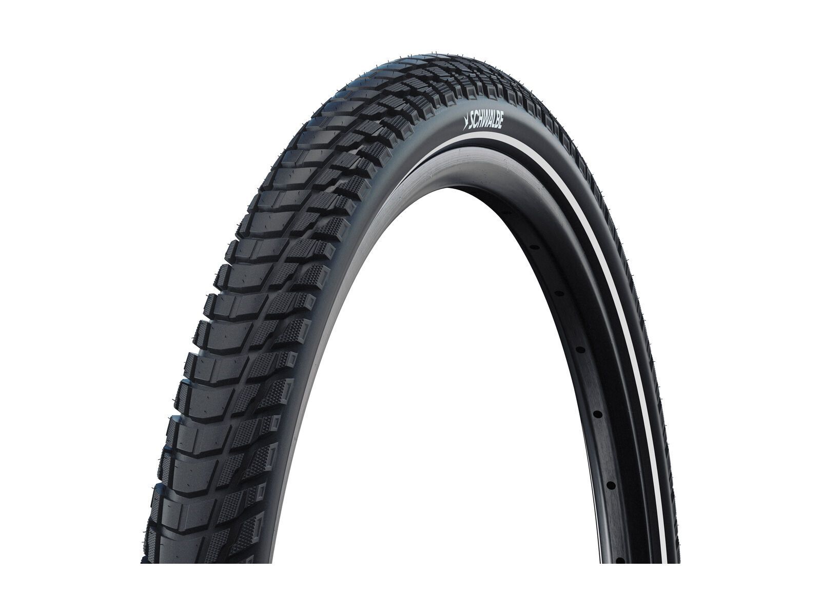 Schwalbe Marathon Plus Tour Addix Green SmartGuard - 28 Zoll, schwarz/reflex - Bild 1