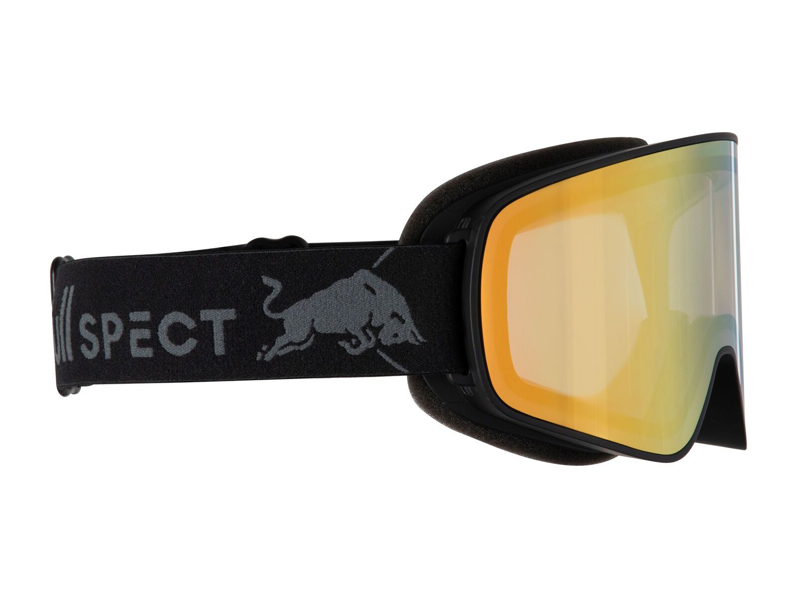 Red Bull Spect Eyewear Rush, Orange-Gold Mirror / black - Bild 3