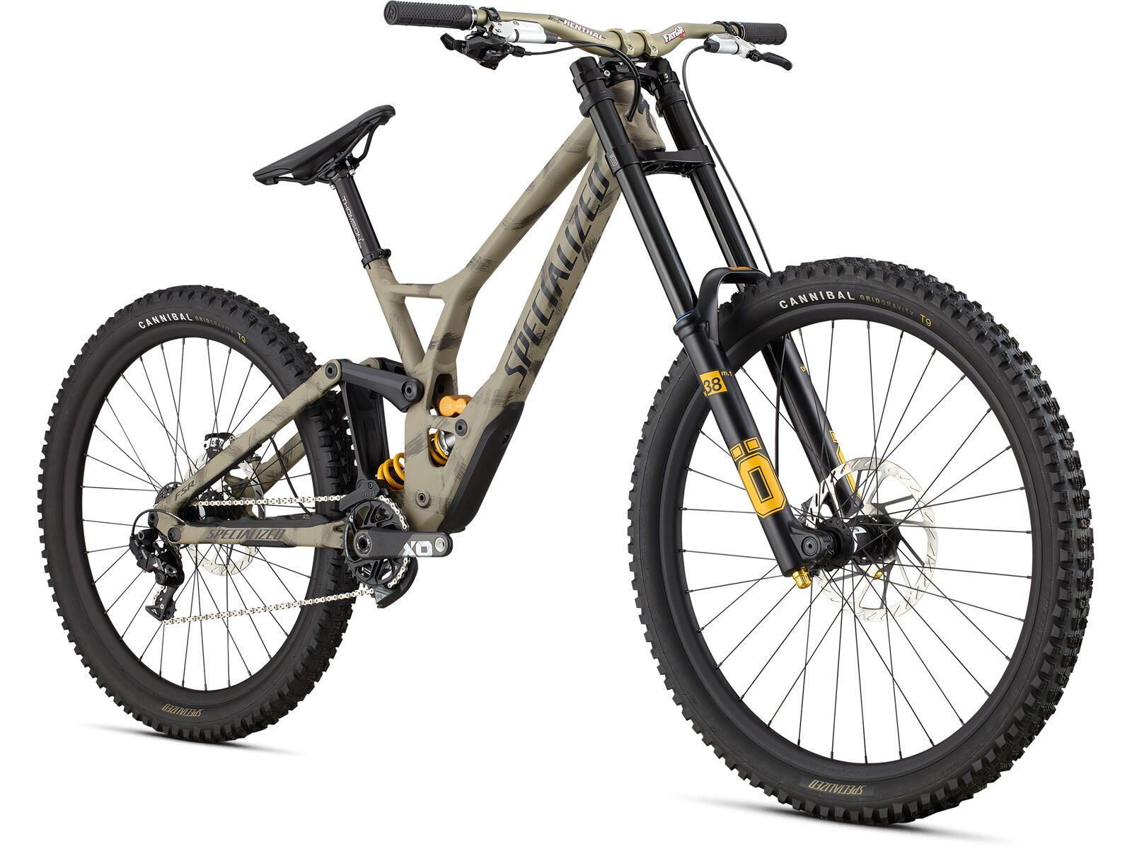 Specialized Demo Race, satin taupe/black/brushed - Bild 3