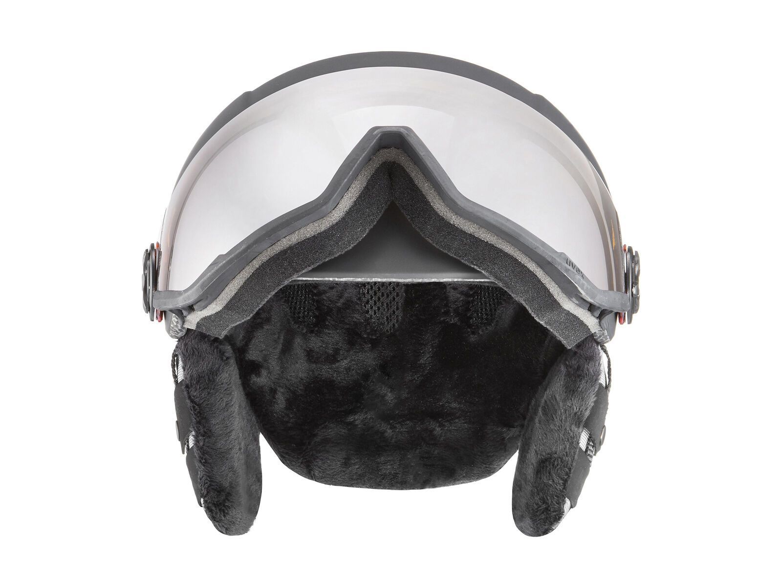 uvex hlmt 400 visor style, black - Bild 3