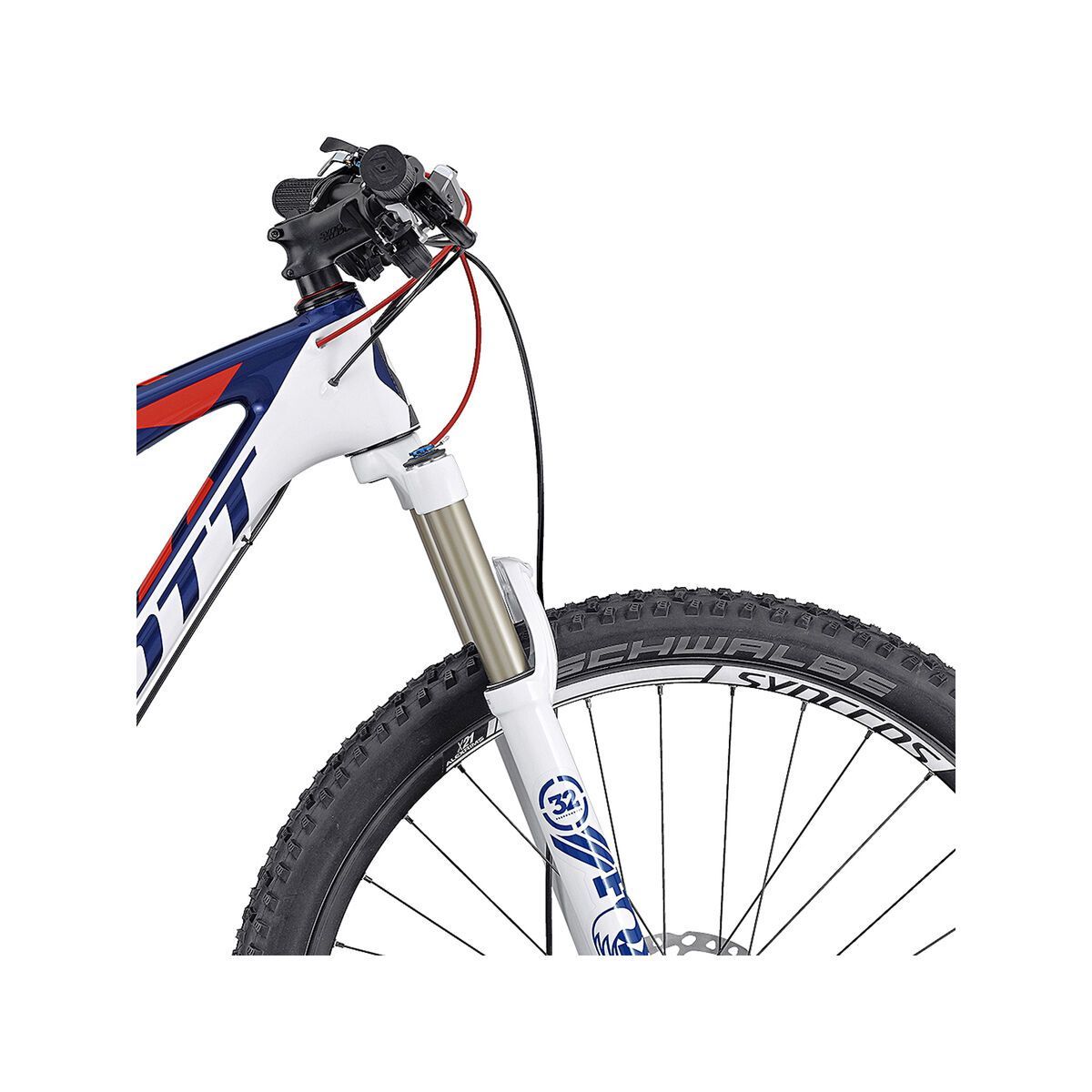 Scott Spark 930, white/blue/red - Bild 5