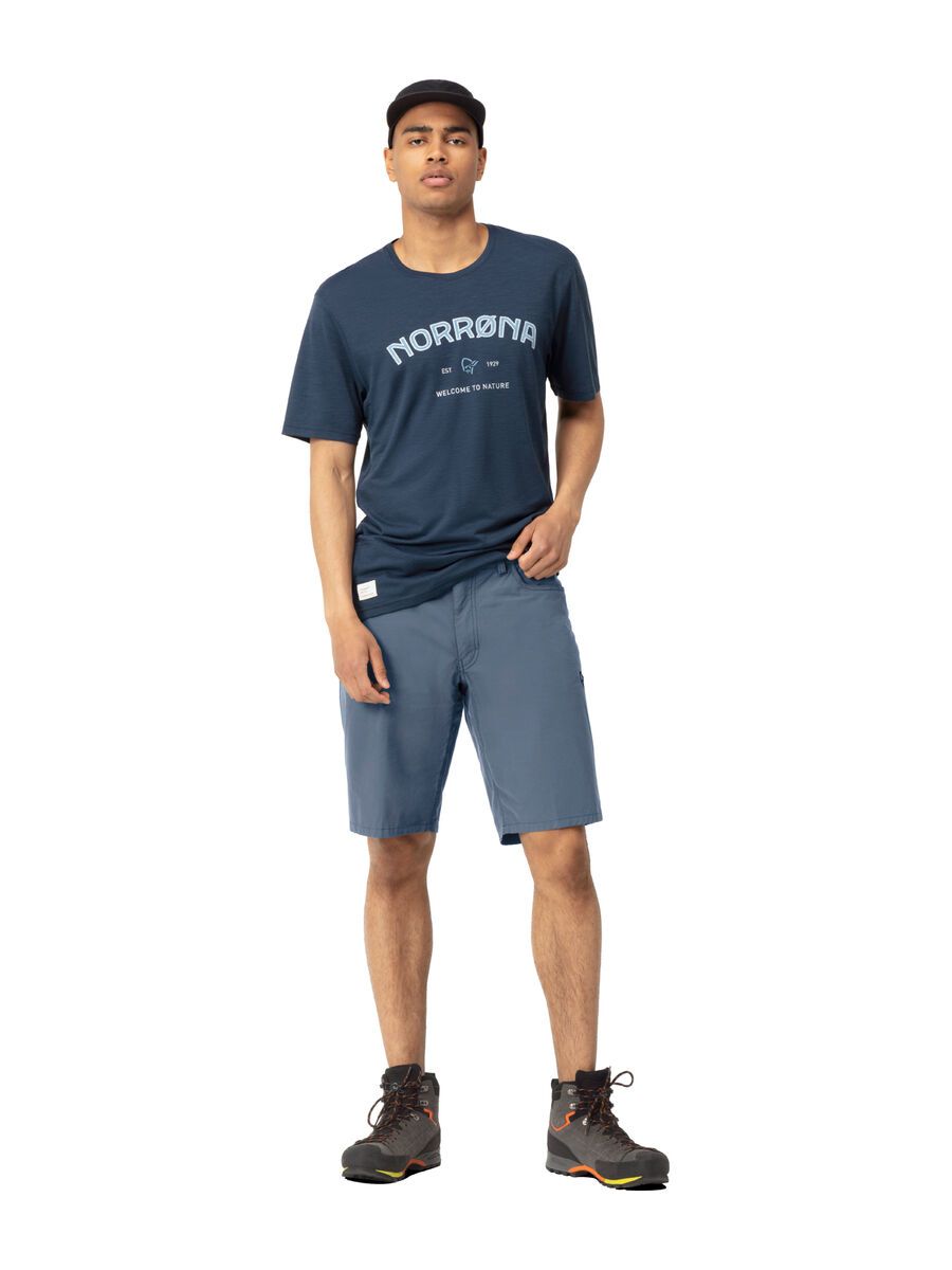 Norrona femund cotton Shorts M's, vintage indigo - Bild 3