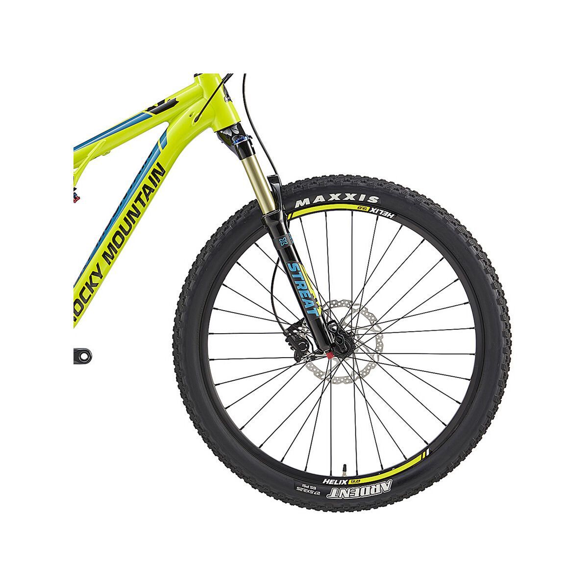 Rocky Mountain Thunderbolt 730, gloss lemongrass/petrol/black - Bild 2