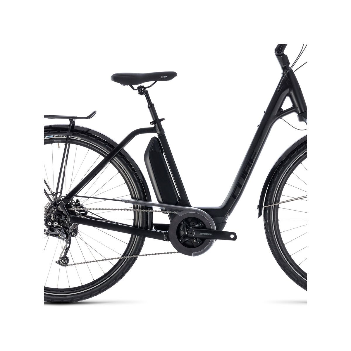 Cube Town Hybrid Sport 400 Easy Entry, black´n´glossy - Bild 4