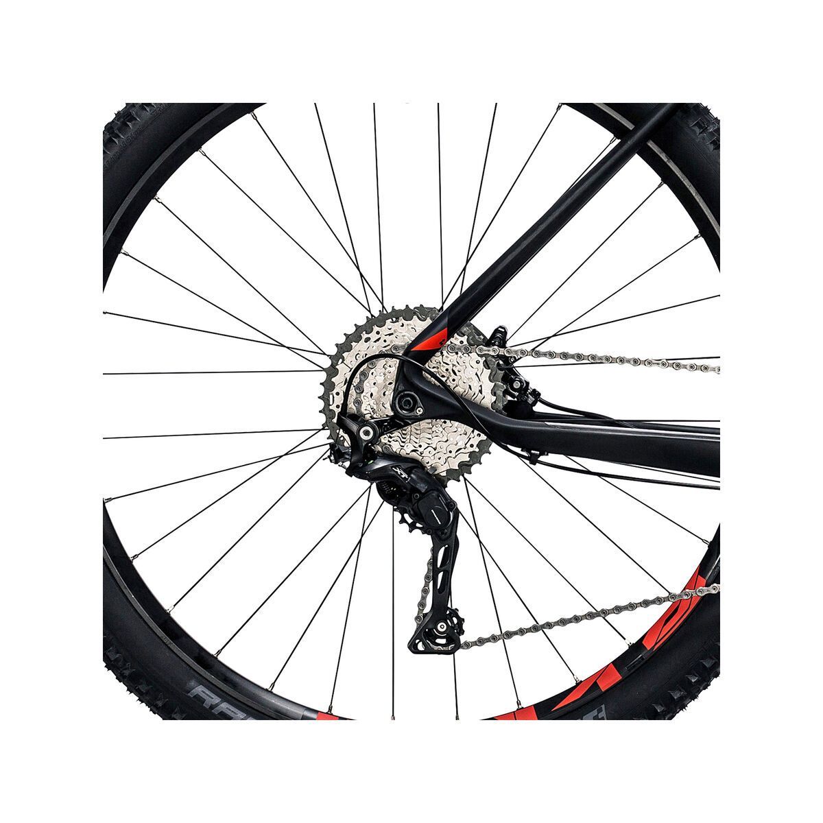 Cube Reaction GTC SLT 27.5, carbon´n´flashred - Bild 4