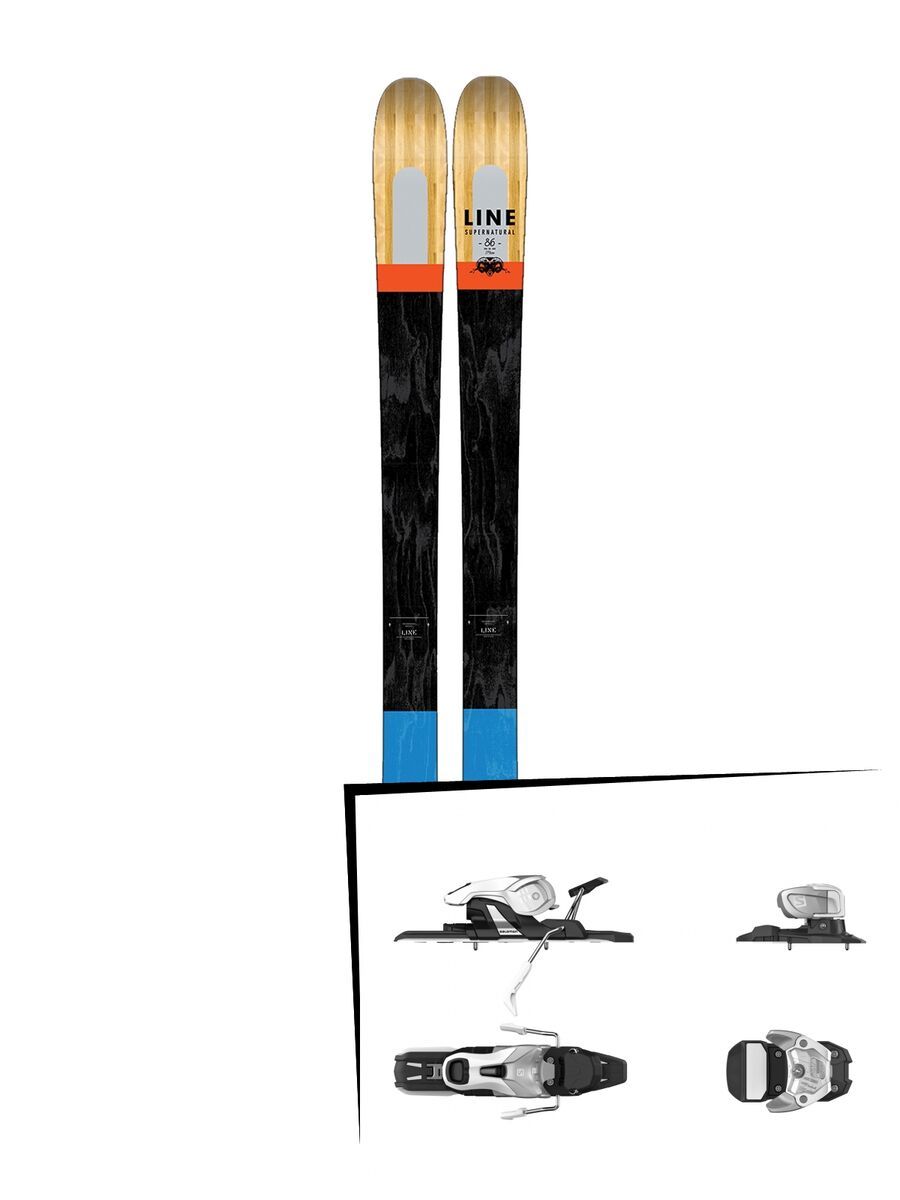 Set: Line Supernatural 86 2017 + Salomon Warden 11 (1706219) - Bild 1