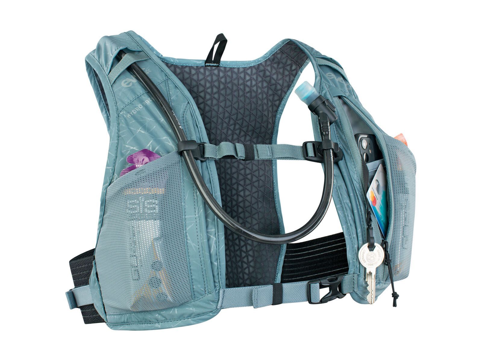 Evoc Hydro Pro 1,5 + Hydration Bladder 1,5, steel - Bild 5