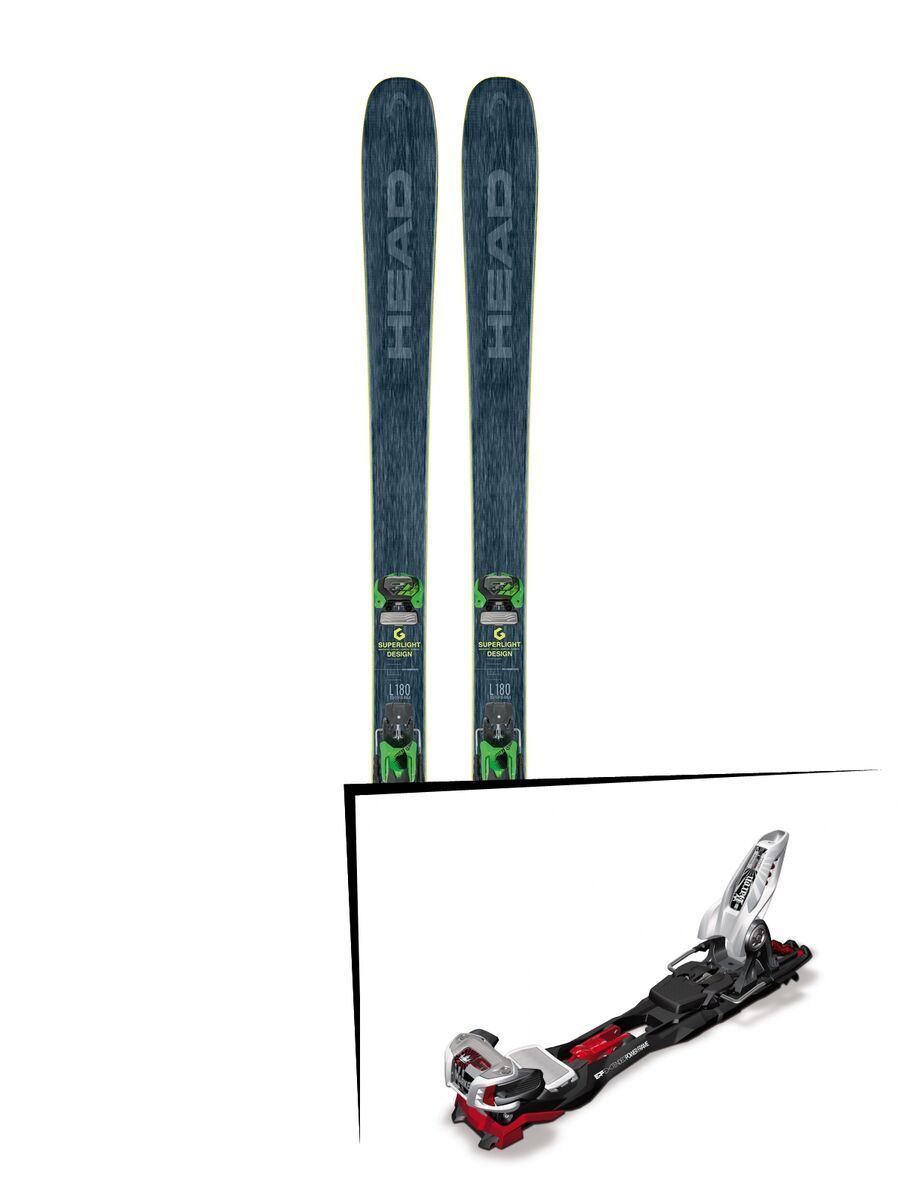 Set: Head Kore 93 2018 + Marker Baron EPF 13 black/white/red - Bild 1