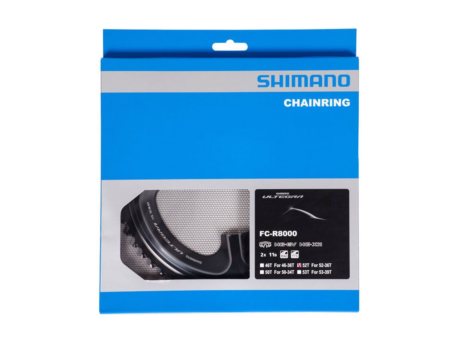 Shimano Ultegra Kettenblatt für FC-R8000 - 2x11 (MT) - Bild 1