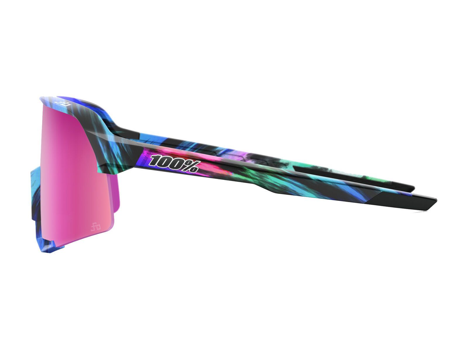 100% S3 Peter Sagan LE - HiPER Purple ML Mirror, soft tact tie dye - Bild 3