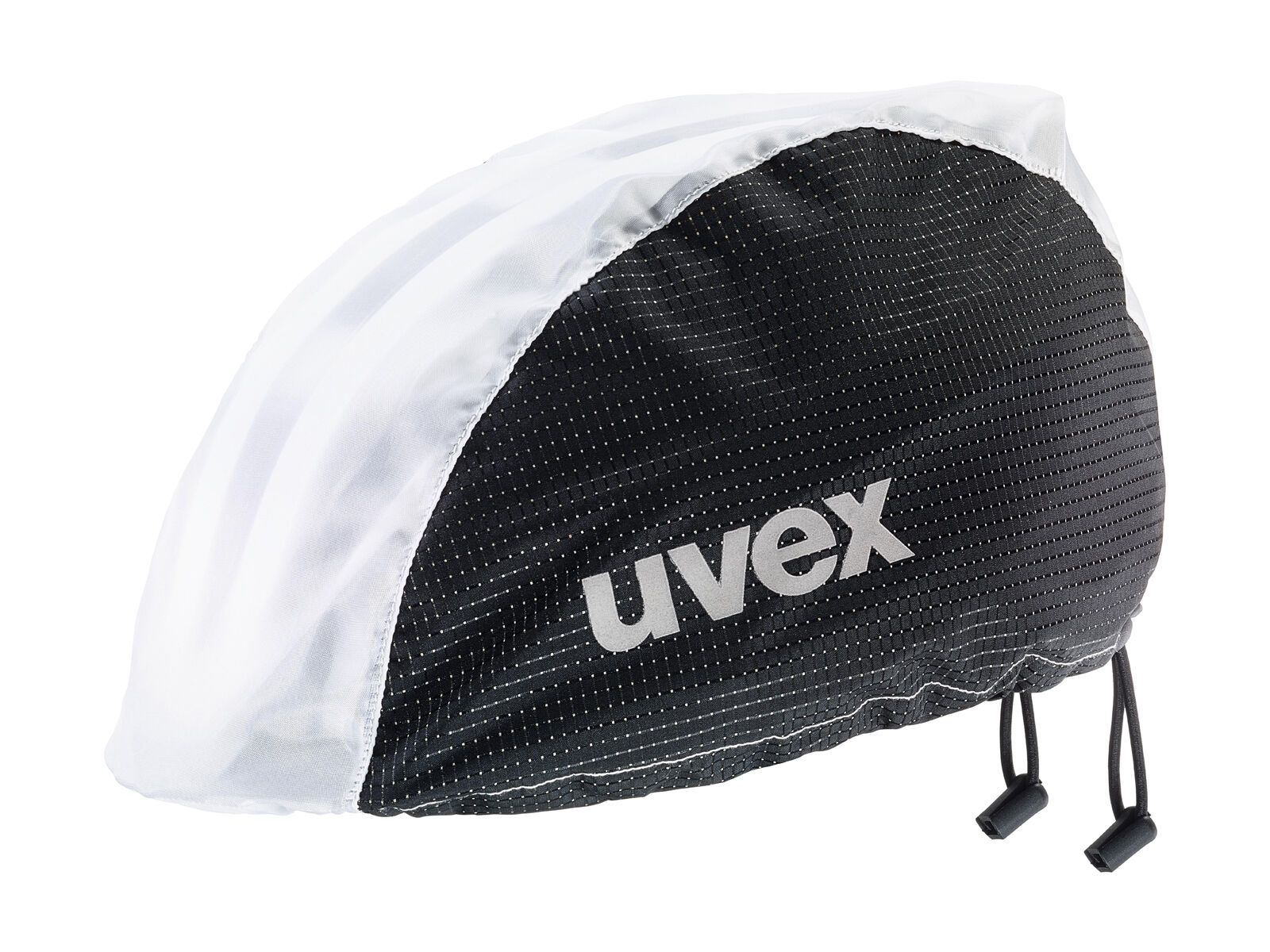 uvex Rain Cap Bike, black white - Bild 1