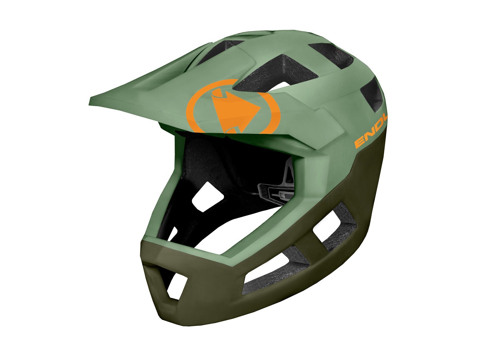 Endura SingleTrack Full Face Helm MIPS, olivgrün - Bild 1