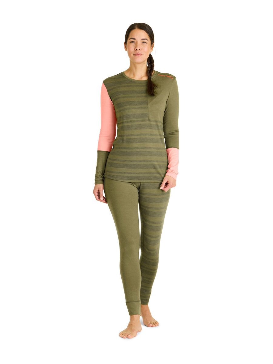 Ortovox 185 Rock'n'wool Long Pants W, wild herbs - Bild 3