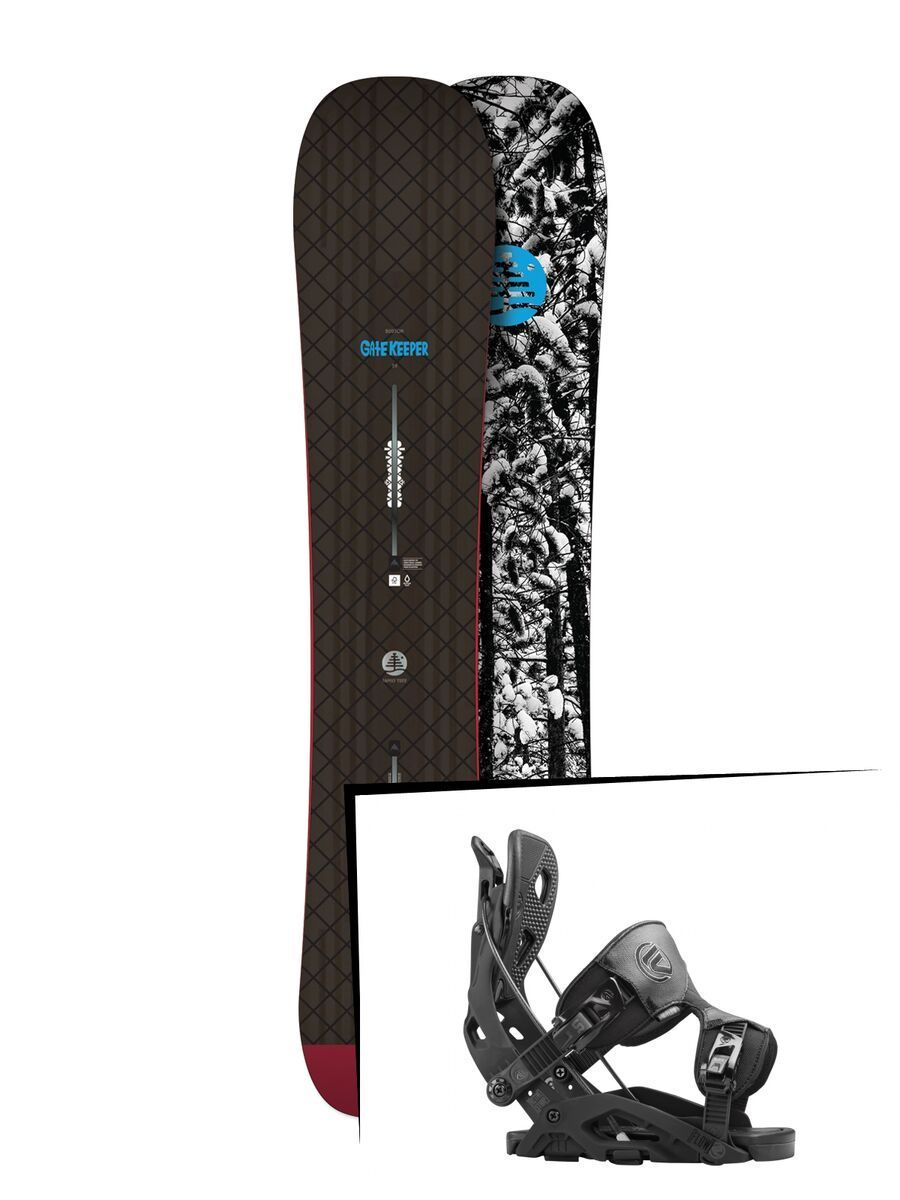 Set: Burton Gate Keeper 2017 + Flow Fuse (1513139S) - Bild 1