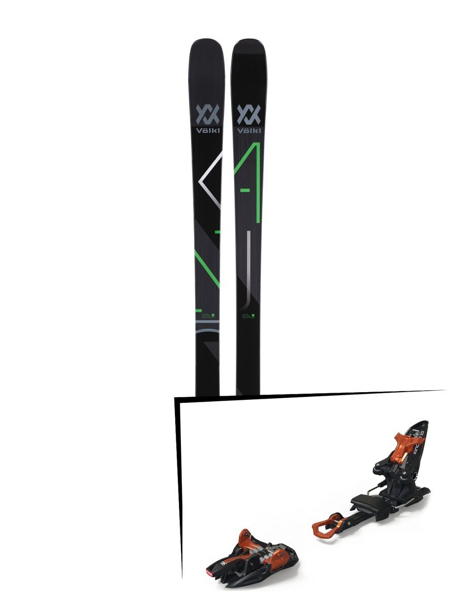 Set: Völkl Kanjo 2018 + Marker Kingpin 10 black/copper - Bild 1