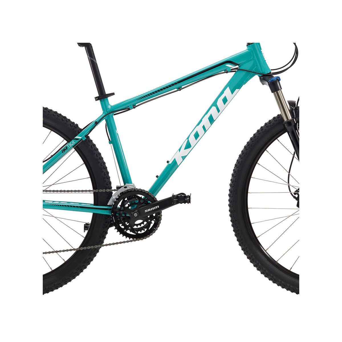 Kona Tika 26, gloss green w/ white & black decals - Bild 3