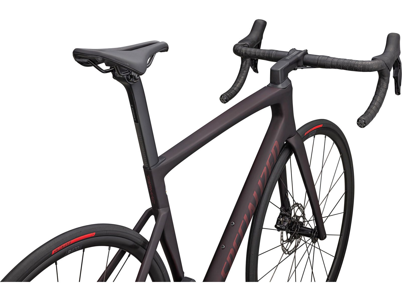 Specialized Tarmac SL7 Comp – Shimano 105 Di2, red tint carbon/red sky - Bild 4