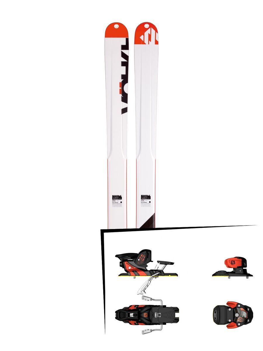 Set: Völkl V-Werks Katana 2017 + Salomon Warden MNC 13 (1540101) - Bild 1