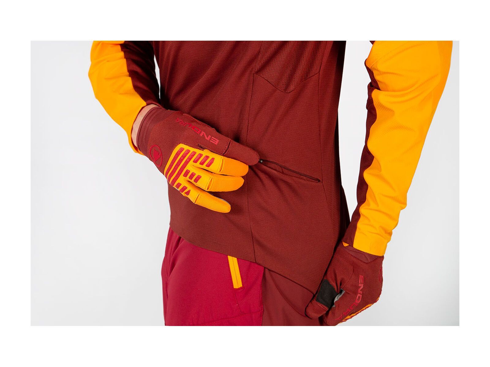 Endura MT500 Burner L/S Jersey, tagerine - Bild 5