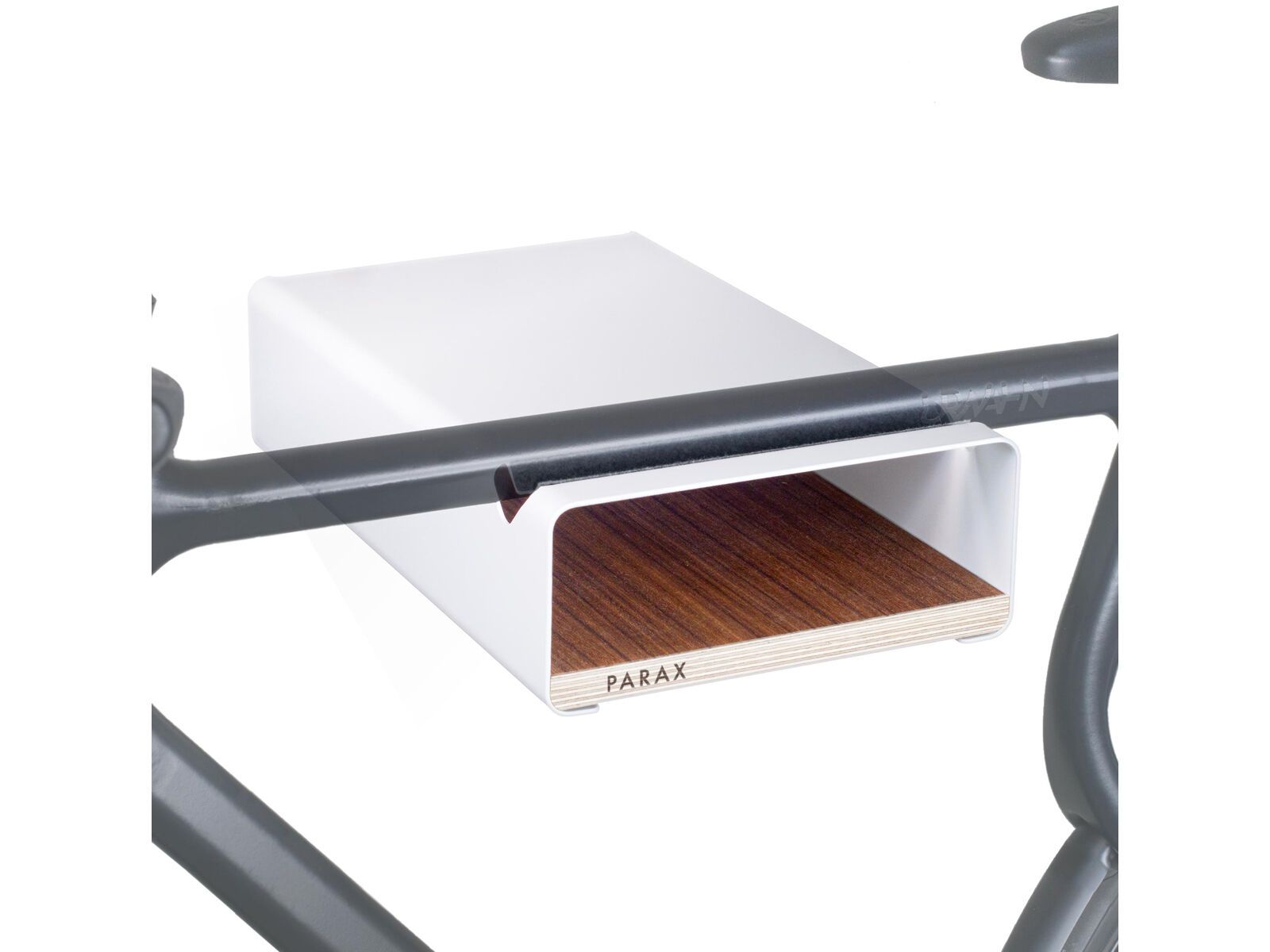 PARAX S-Rack L Wallnuss, weiß - Bild 2