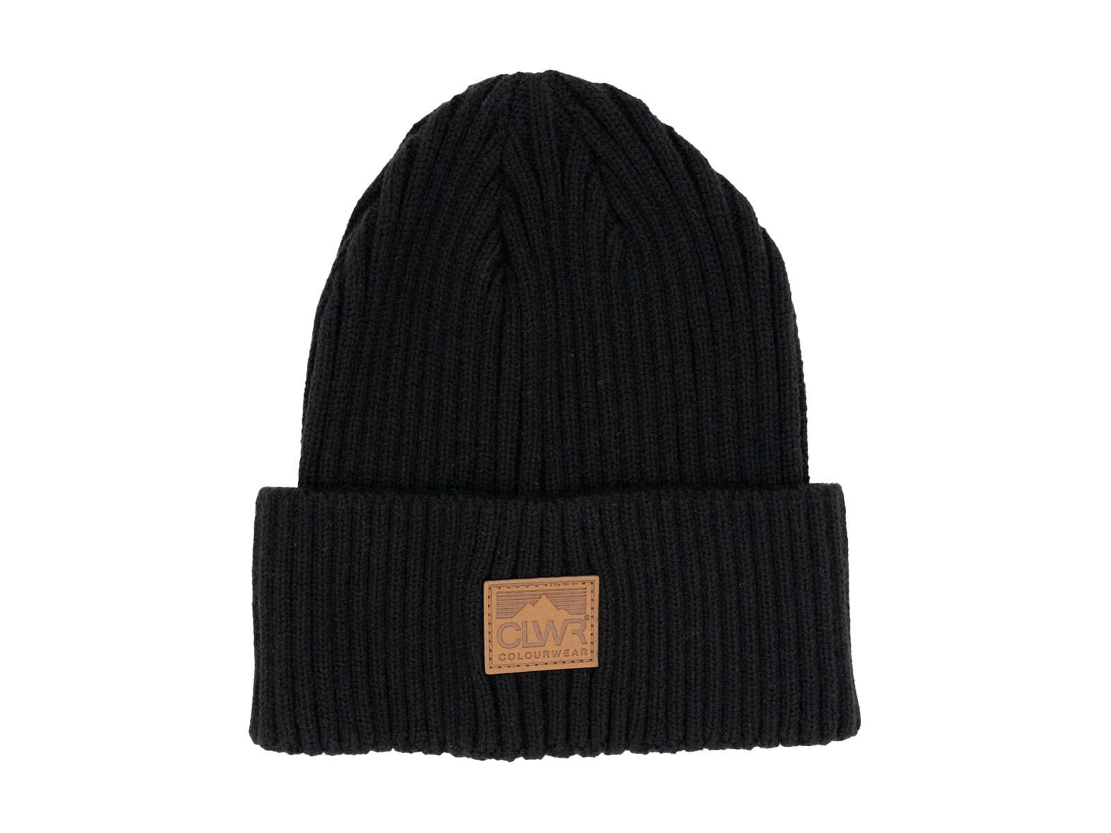 Colourwear Badge Beanie, black - Bild 1