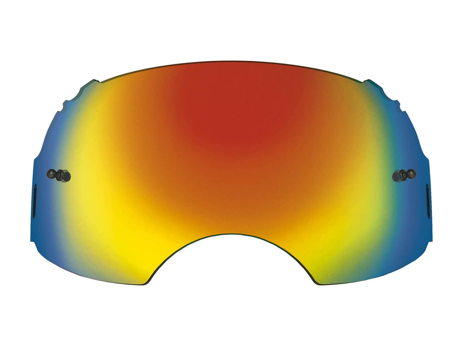 Oakley Airbrake MX Lens, fire iridium - Bild 1