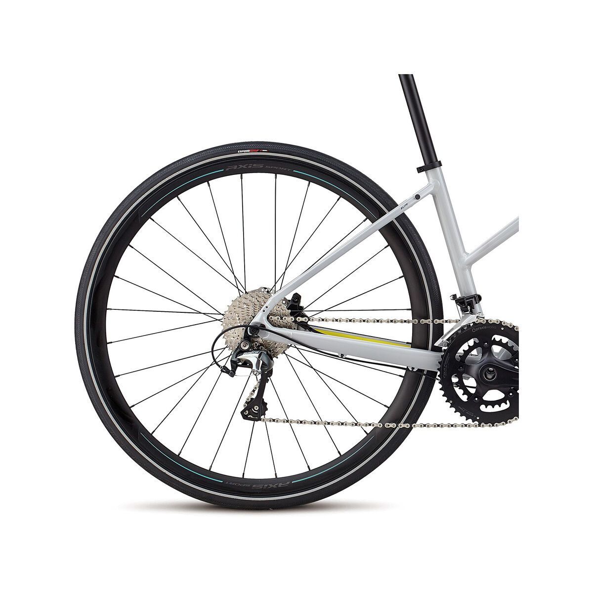 Specialized Women's Sirrus Elite Step-Through, filthy white/limon/acid mint - Bild 6