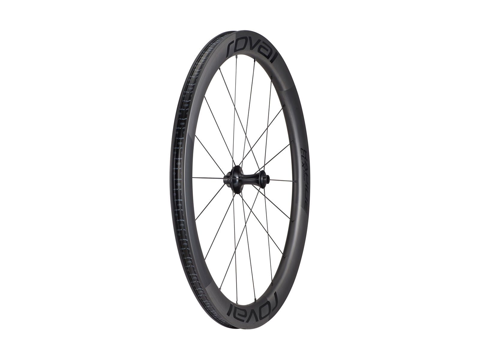 Specialized Roval Rapide CLX II - 700C / 12x100 mm, satin carbon/gloss black - Bild 1