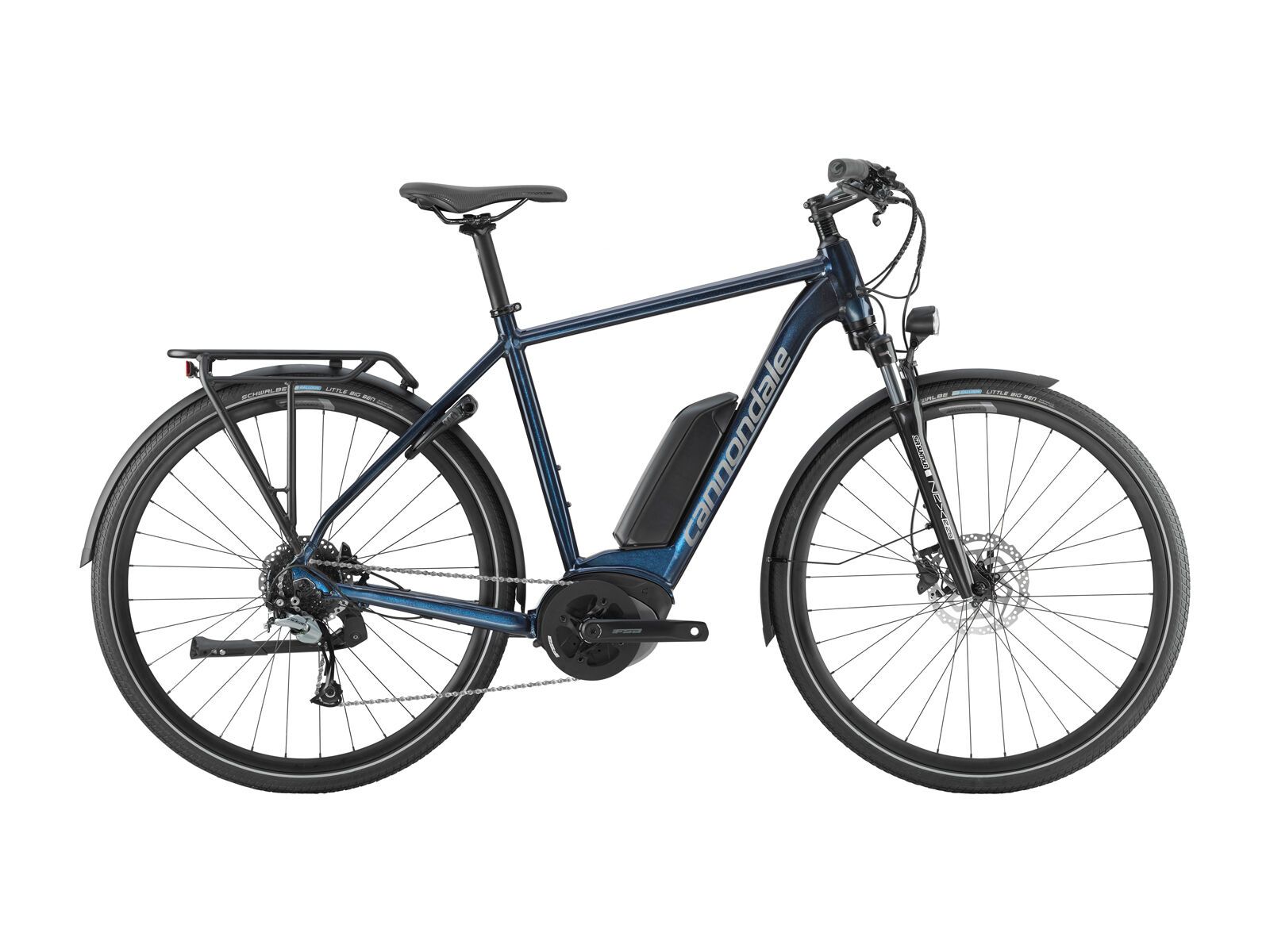 Cannondale Tesoro Neo 2, midnight w/ charcoal gray and fine silver - gloss - Bild 1