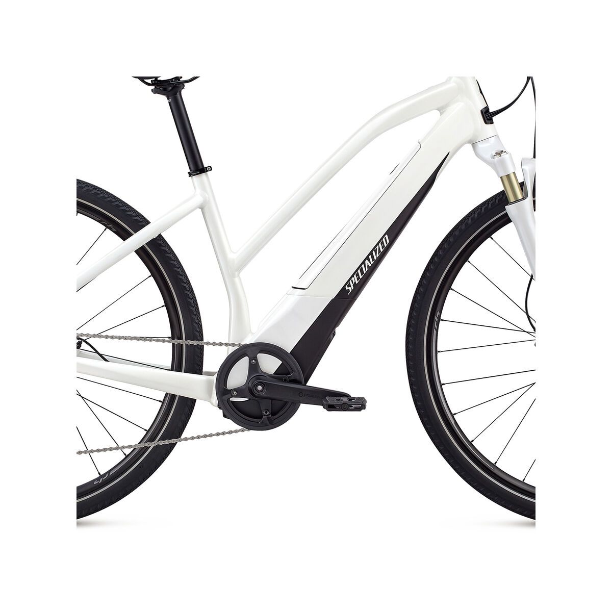 Specialized Women's Turbo Vado 2.0, satin metallic white silver/black - Bild 5