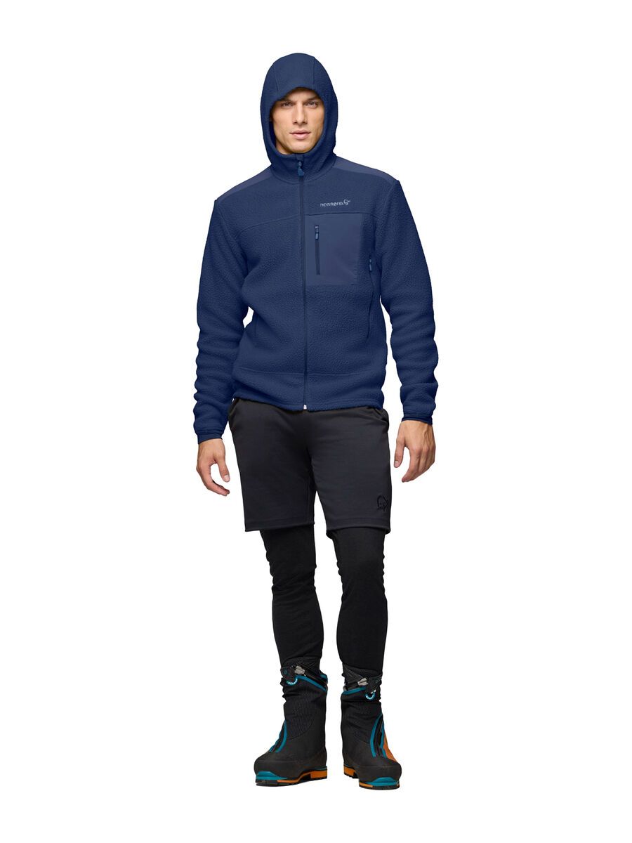 Norrona trollveggen warm3 Zip Hood M's, indigo night - Bild 4