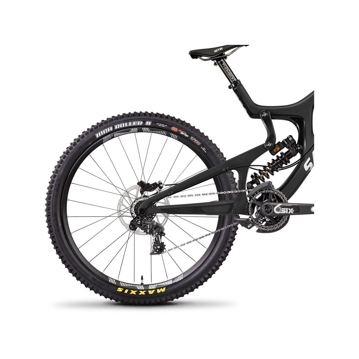 Santa Cruz V10 CC X01 Fox DHX2, matte carbon and white - Bild 5
