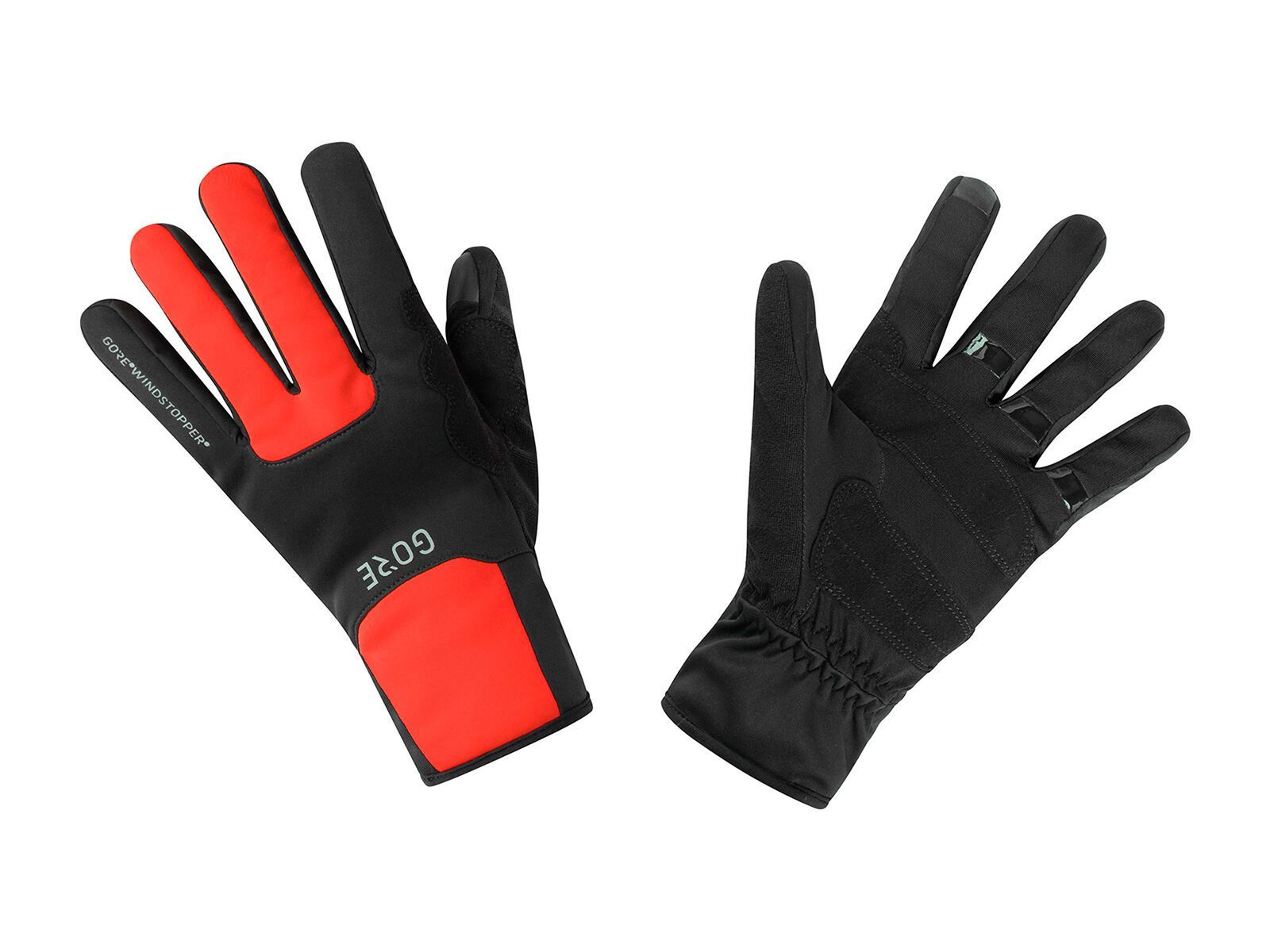 GOREWEAR M Windstopper Thermohandschuhe, black/fireball - Bild 1