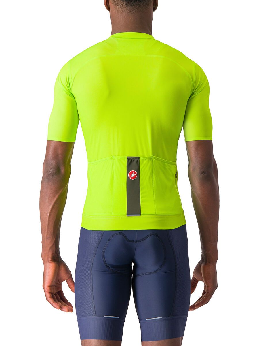 Castelli Elements Jersey, electric lime/deep green - Bild 2