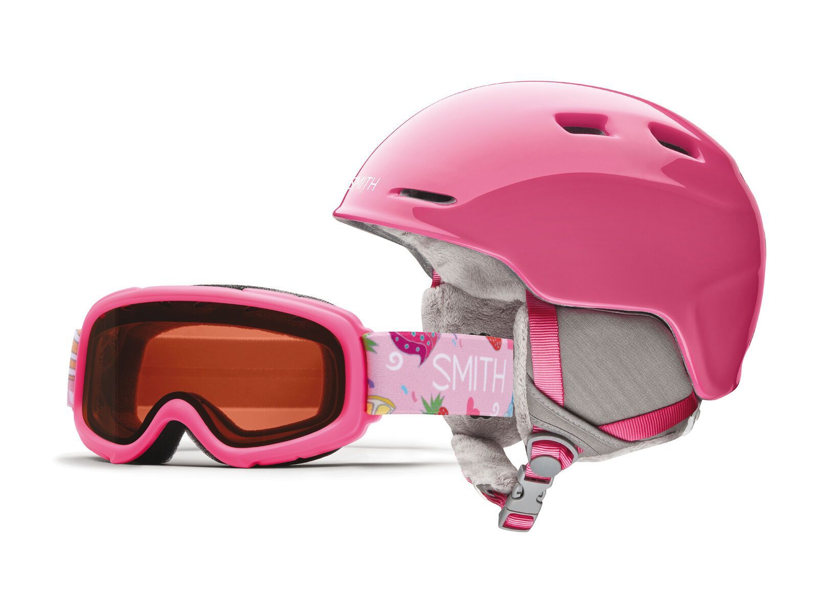Smith Gambler X Combo, bright pink/rc36 - Bild 1