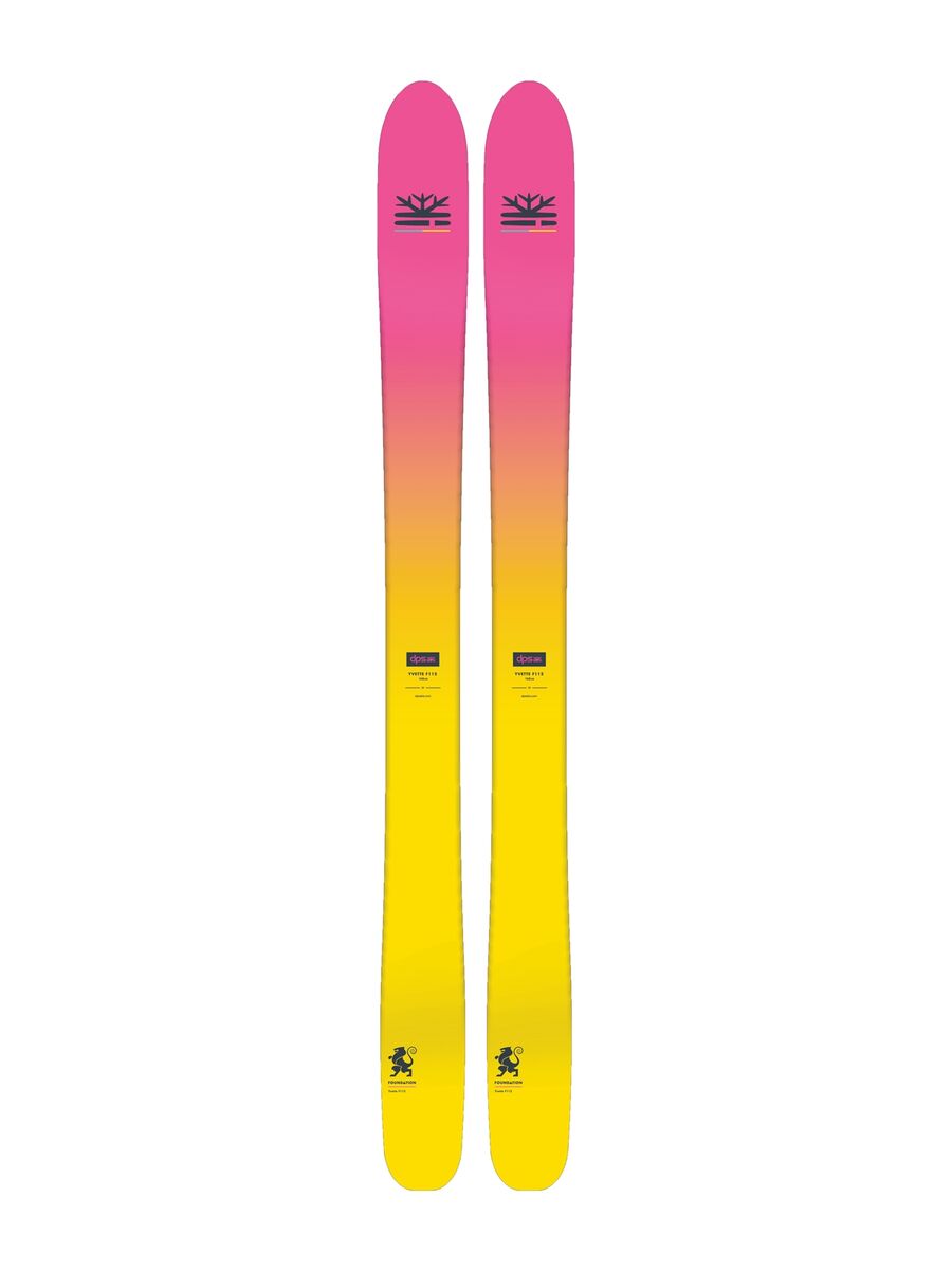 Set: DPS Skis Yvette 112 RP2 Foundation 2018 + Atomic Tracker 13 MNC black/silver - Bild 1