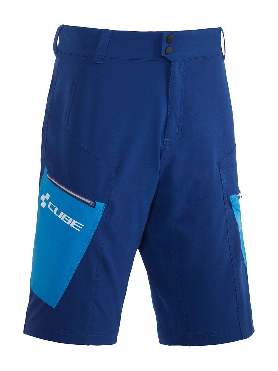 Cube Tour Shorts inkl. Innenhose, blue - Bild 1
