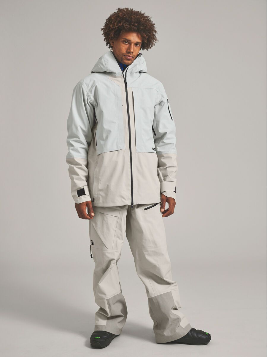 Ortovox Ravine Plus 3L Jacket M, grey ice - Bild 7