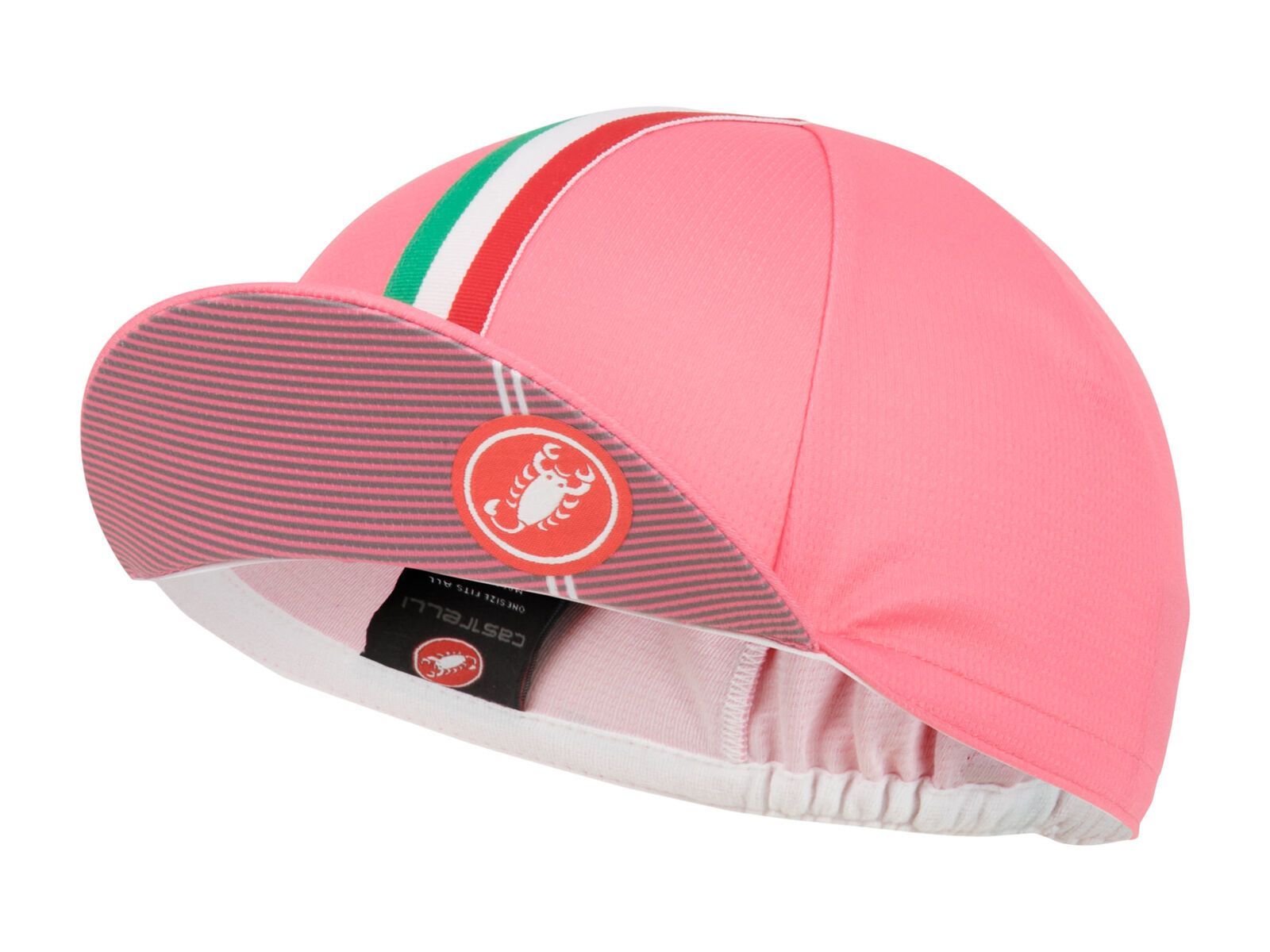 Castelli Rosso Corsa Cycling Cap, giro pink - Bild 2