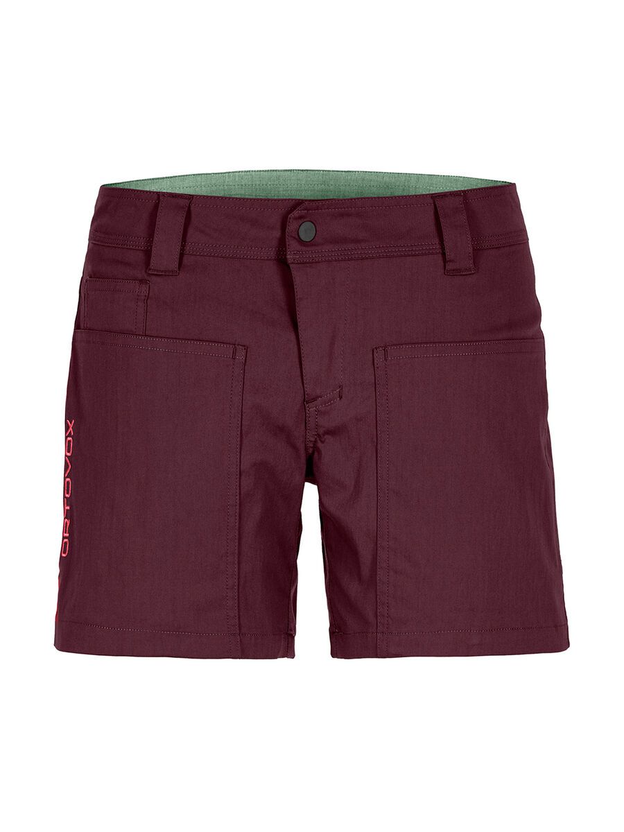 Ortovox Merino Shield Vintage Engadin Shorts W, dark wine - Bild 1