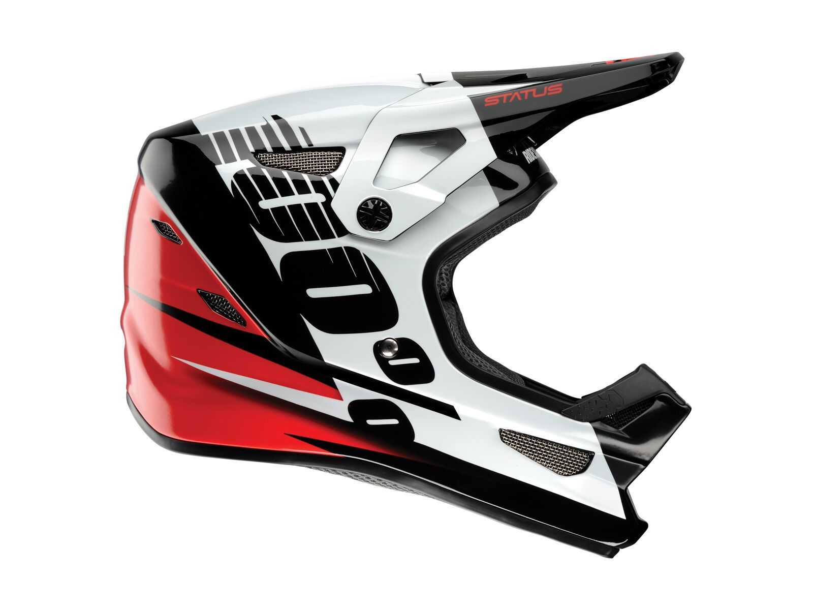 100% Status DH/BMX Helmet Youth, kelton red - Bild 1